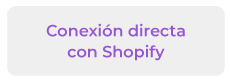 Conexión directa con shopify